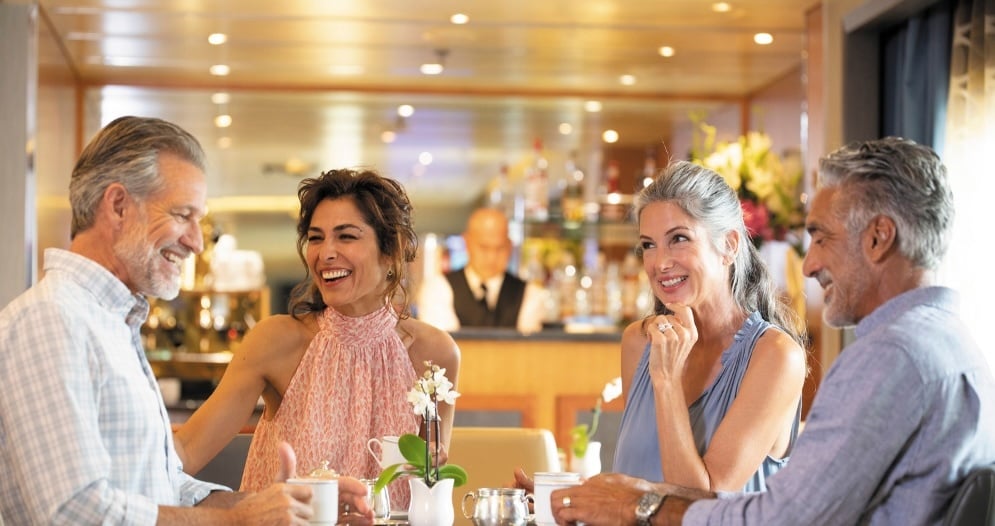 On Board a Regent Seven Seas cruise